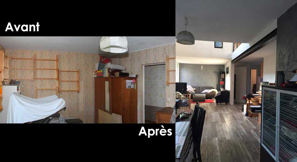 Rénovation d'une maison
